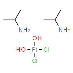 ChemSpider 2D Image | 2-Propanamine - dichloro(dihydroxy)platinum (2:1) | C6H20Cl2N2O2Pt