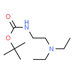 ChemSpider 2D Image | 2-Methyl-2-propanyl [2-(diethylamino)ethyl]carbamate | C11H24N2O2