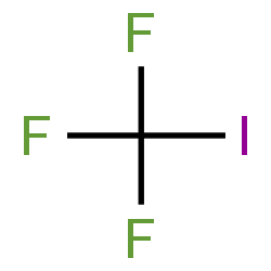 ChemSpider 2D Image | Iodotrifluoromethane | CF3I
