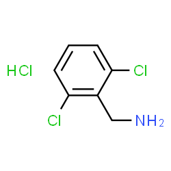 ChemSpider 2D Image | 1-(2,6-Dichlorophenyl)methanamine hydrochloride (1:1) | C7H8Cl3N