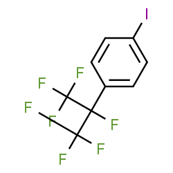 ChemSpider 2D Image | 4-Heptafluoroisopropyliodobenzene | C9H4F7I