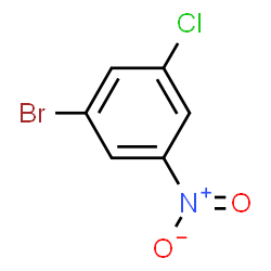 ChemSpider 2D Image | 1-Bromo-3-chloro-5-nitrobenzene | C6H3BrClNO2