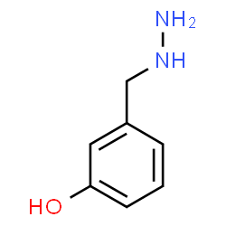 ChemSpider 2D Image | 3-hydroxybenzylhydrazine | C7H10N2O