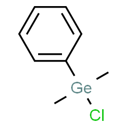 ChemSpider 2D Image | PHENYLDIMETHYLCHLOROGERMANE | C8H11ClGe