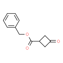 ChemSpider 2D Image | Benzyl 3-oxocyclobutanecarboxylate | C12H12O3