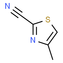 ChemSpider 2D Image | 4-Methylthiazole-2-carbonitrile | C5H4N2S