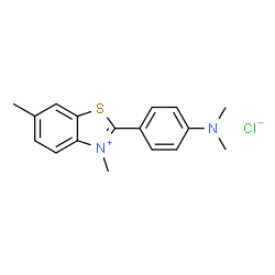 ChemSpider 2D Image | THIOFLAVIN | C17H19ClN2S