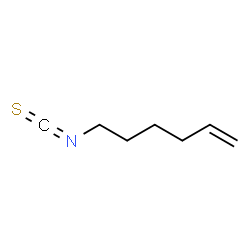 ChemSpider 2D Image | 5-Hexenyl isothiocyanate | C7H11NS