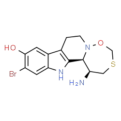 ChemSpider 2D Image | eudistomin C | C14H16BrN3O2S