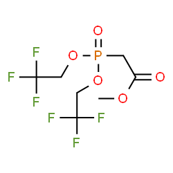 ChemSpider 2D Image | Methyl (bis(2,2,2-trifluoroethoxy)phosphoryl)acetate | C7H9F6O5P
