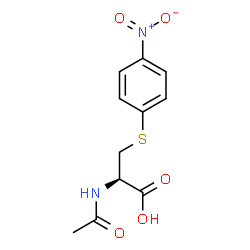 ChemSpider 2D Image | S-(4-Nitrophenyl)mercapturic Acid | C11H12N2O5S