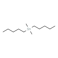 ChemSpider 2D Image | Dimethyldipentyltin | C12H28Sn