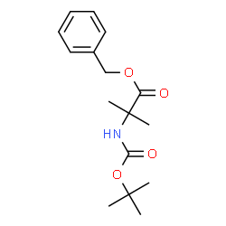 ChemSpider 2D Image | Benzyl 2-methyl-N-{[(2-methyl-2-propanyl)oxy]carbonyl}alaninate | C16H23NO4