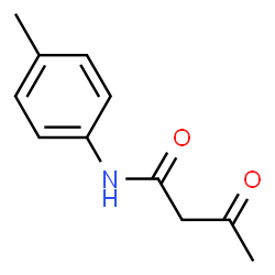 ChemSpider 2D Image | ACETOACET-P-TOLUIDIDE | C11H13NO2