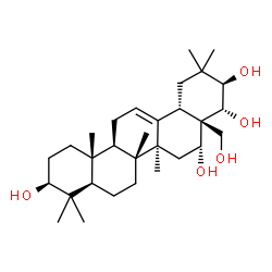 ChemSpider 2D Image | theasapogenol b | C30H50O5