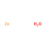 InChI=1/H2O.Zn/h1H2;