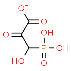 ChemSpider 2D Image | 3-phosphohydroxypyruvate | C3H4O7P