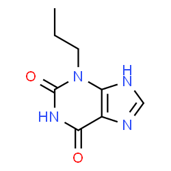 ChemSpider 2D Image | Enprofylline | C8H10N4O2
