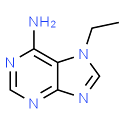 ChemSpider 2D Image | 7-Ethyl-7H-purin-6-amine | C7H9N5