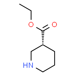 ChemSpider 2D Image | (R)-(-)-NIPECOTIC ACID ETHYL ESTER | C8H15NO2