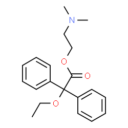 ChemSpider 2D Image | dimenoxadol | C20H25NO3