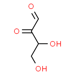 ChemSpider 2D Image | 3,4-Dihydroxy-2-oxobutanal | C4H6O4
