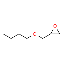 ChemSpider 2D Image | n-butyl glycidyl ether | C7H14O2