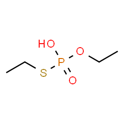 ChemSpider 2D Image | O,S-Diethyl hydrogen phosphorothioate | C4H11O3PS