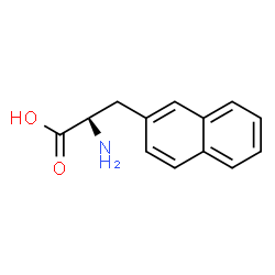 ChemSpider 2D Image | 3-Naphth-2-yl-L-alanine | C13H13NO2