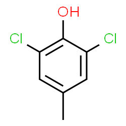 ChemSpider 2D Image | 2,6-Dichloro-p-cresol | C7H6Cl2O