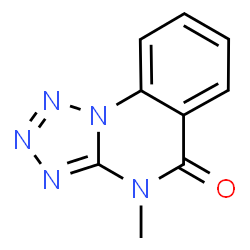ChemSpider 2D Image | 4-Methyltetrazolo[1,5-a]quinazolin-5(4H)-one | C9H7N5O