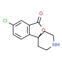 ChemSpider 2D Image | 5-Chloro-3H-spiro[2-benzofuran-1,4'-piperidin]-3-one | C12H12ClNO2