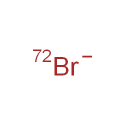 ChemSpider 2D Image | (~72~Br)Bromide | 72Br