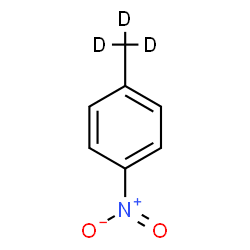 ChemSpider 2D Image | 4-NITROTOLUENE-A,A,A-D3 | C7H4D3NO2