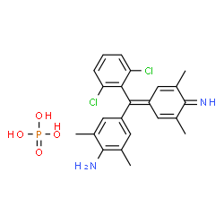 ChemSpider 2D Image | HC BLUE NO. 15 | C23H25Cl2N2O4P