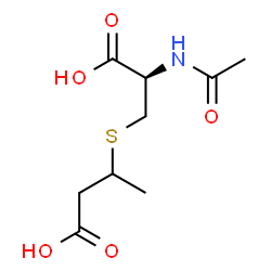 ChemSpider 2D Image | 2-Carboxy-1-methylethylmercapturic acid | C9H15NO5S