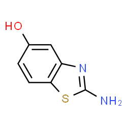 ChemSpider 2D Image | 2-Aminobenzo[d]thiazol-5-ol | C7H6N2OS