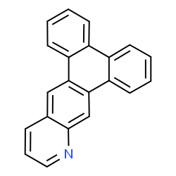 ChemSpider 2D Image | Phenanthro[9,10-g]quinoline | C21H13N
