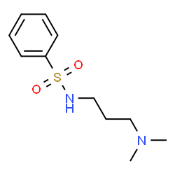 ChemSpider 2D Image | N-[3-(Dimethylamino)propyl]benzenesulfonamide | C11H18N2O2S