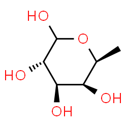 ChemSpider 2D Image | L-(−)-Fucose | C6H12O5