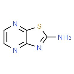 ChemSpider 2D Image | [1,3]Thiazolo[4,5-b]pyrazin-2-amine | C5H4N4S