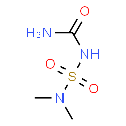 ChemSpider 2D Image | Urea, N-[(dimethylamino)sulfonyl]- | C3H9N3O3S