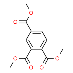 ChemSpider 2D Image | Methyl trimellitate | C12H12O6