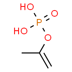 ChemSpider 2D Image | Isopropenyl dihydrogen phosphate | C3H7O4P