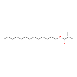 ChemSpider 2D Image | Tridecyl methacrylate | C17H32O2