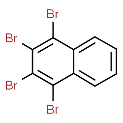 ChemSpider 2D Image | 1,2,3,4-Tetrabromonaphthalene | C10H4Br4