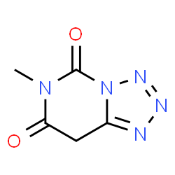 ChemSpider 2D Image | 6-Methyltetrazolo(1,5-c)pyrimidine-5,7(6H,8H)-dione | C5H5N5O2