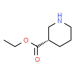 ChemSpider 2D Image | (S)-(+)-NIPECOTIC ACID ETHYL ESTER | C8H15NO2