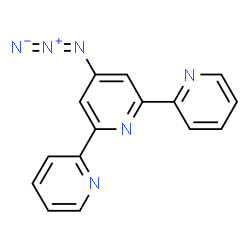 ChemSpider 2D Image | 4'-Azido-2,2':6',2''-terpyridin | C15H10N6