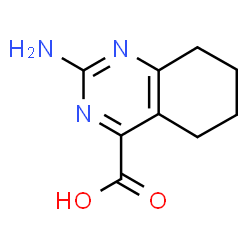 ChemSpider 2D Image | 2-Amino-5,6,7,8-tetrahydro-4-quinazolinecarboxylic acid | C9H11N3O2